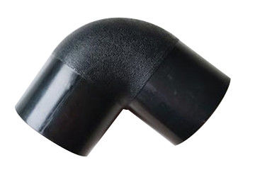 Cotovelo do pe do ° da extremidade 90 da tubulação de fonte da água do saneamento da água dos encaixes de tubulação do HDPE