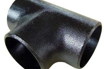 T preto do igual do aço carbono de Astm da soldadura de extremidade da pintura