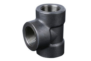 Encaixes rosqueados aço forjados carbono do T DN15