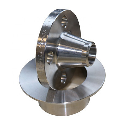 Flange de aço inoxidável das flanges WN do ANSI B16.5 de ASTM A182 F51 F53 WN
