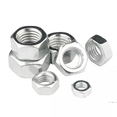 Os encaixes de tubulação de aço industriais de DIN934 SS304 316 galvanizaram SS para encantar porcas