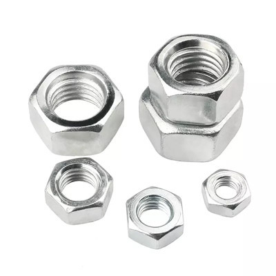 Os encaixes de tubulação de aço industriais de DIN934 SS304 316 galvanizaram SS para encantar porcas