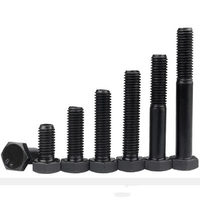 Parafusos de aço carbono de grande resistência industriais dos encaixes de tubulação de aço de M8 M10 12,9