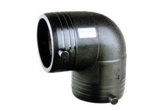 Tubulação do HDPE do ambiente externo cotovelo de um Electrofusion de 90 graus