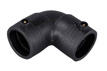 Tubulação do HDPE do ambiente externo cotovelo de um Electrofusion de 90 graus