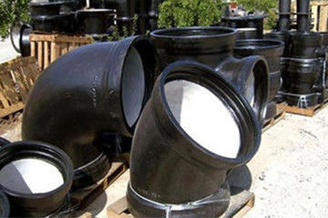 Encaixes de tubulação dútiles de dobra do ferro do cotovelo do gás e do óleo
