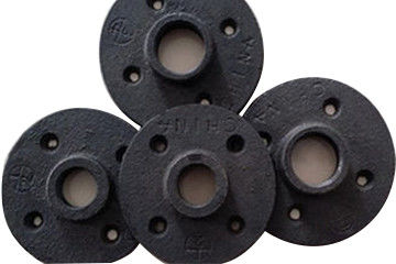 O preto flangeia ferro dútile os encaixes rosqueados