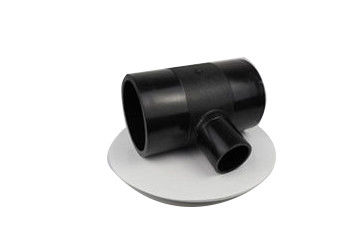 HDPE químico da conexão do soquete que reduz o T