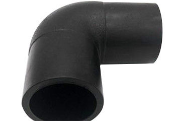 Cotovelo do pe do ° da extremidade 90 da tubulação de fonte da água do saneamento da água dos encaixes de tubulação do HDPE