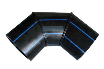 HDPE da extremidade da soldadura do óleo e de gás natural cotovelo de 90 graus