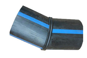 HDPE comum perfeito da extremidade da soldadura da tubulação de aço do peso cotovelo de 45 graus