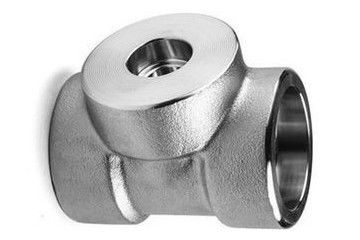 T de aço inoxidável da solda do soquete de ASME B16.11 6000LB SS