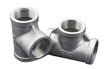 Encaixes de tubulação de aço inoxidável rosqueados óleo do T 316L