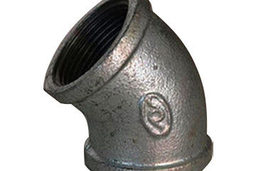 ASME encaixes de tubulação do aço carbono do Cs do cotovelo de 45 graus