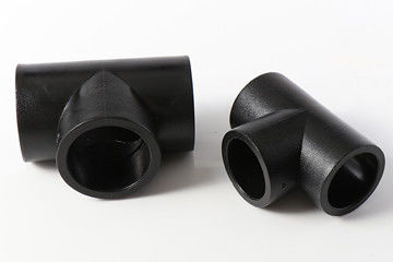 HDPE padrão do ANSI ASME que reduz o encaixe de tubulação plástico do T