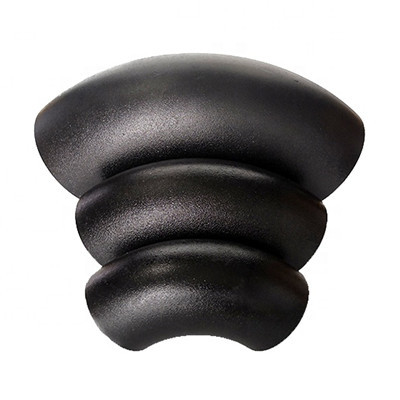 STD cotovelo ASME B16.9 de 90 encaixes de tubulação do aço carbono do grau