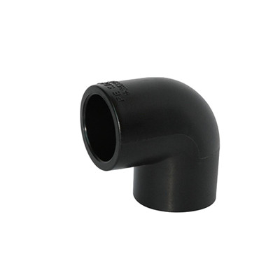 cotovelo 90 do HDPE dos encaixes de tubulação do HDPE PN16 de 110mm