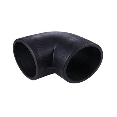 HDPE DN20-100 cotovelo de 90 graus para a fonte de água